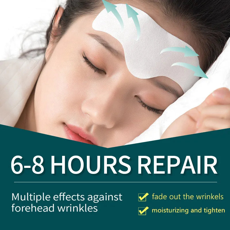 Forehead Furrow Patch Anti-wrinkle Line Removal Stickers - Infinite Choice Marketplace