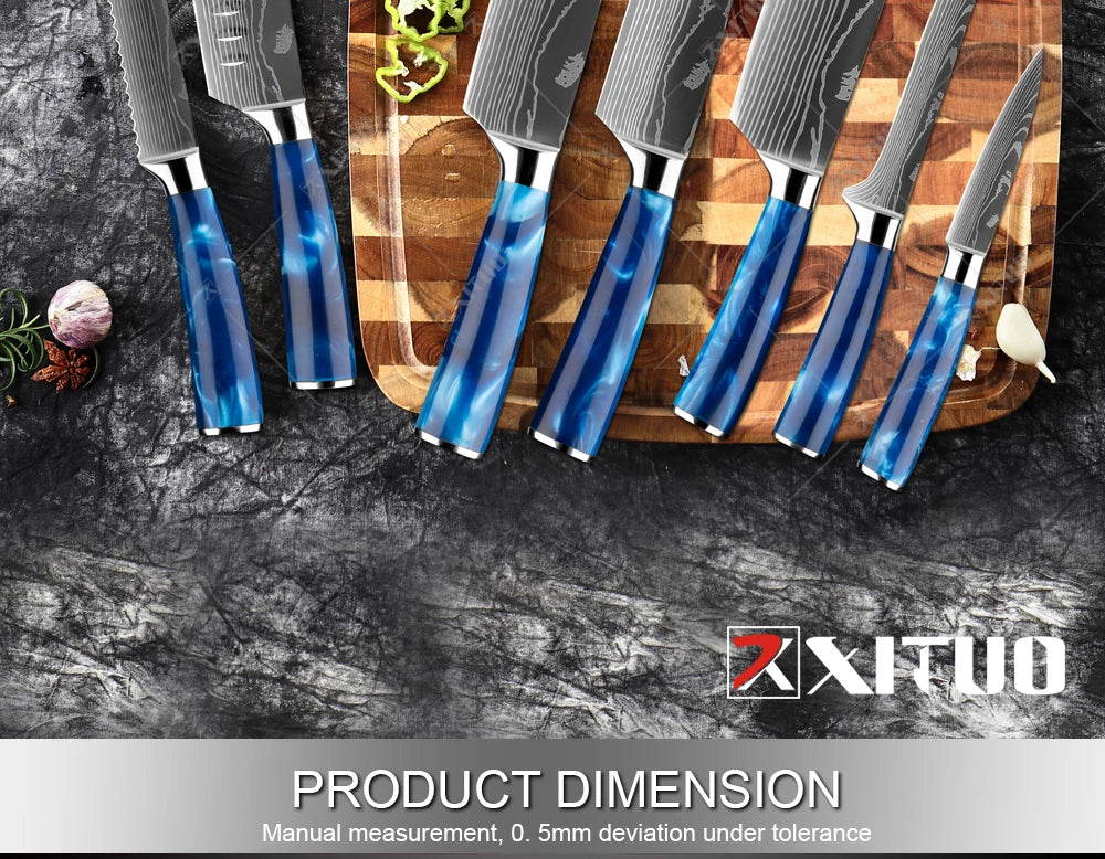 Stainless Steel 10PCS Knives Set - Infinite Choice Marketplace