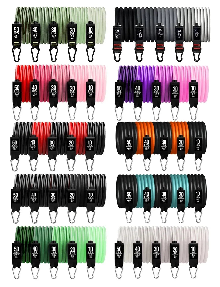 Fitness Resistance Bands Set - Infinite Choice Marketplace