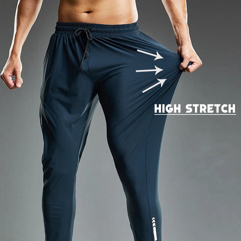 Summer Elastic Men Running Sport Pants - Infinite Choice Marketplace