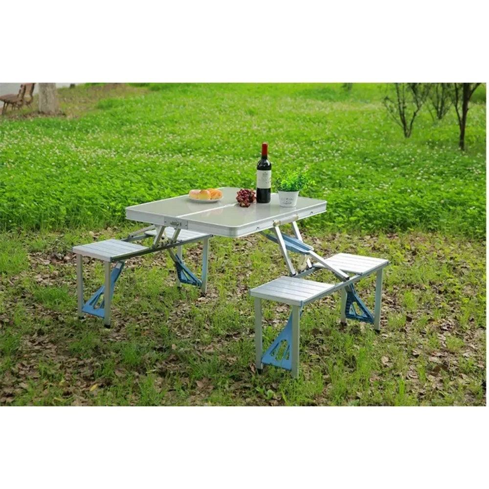 Aluminum Camping Picnic Table - Infinite Choice Marketplace