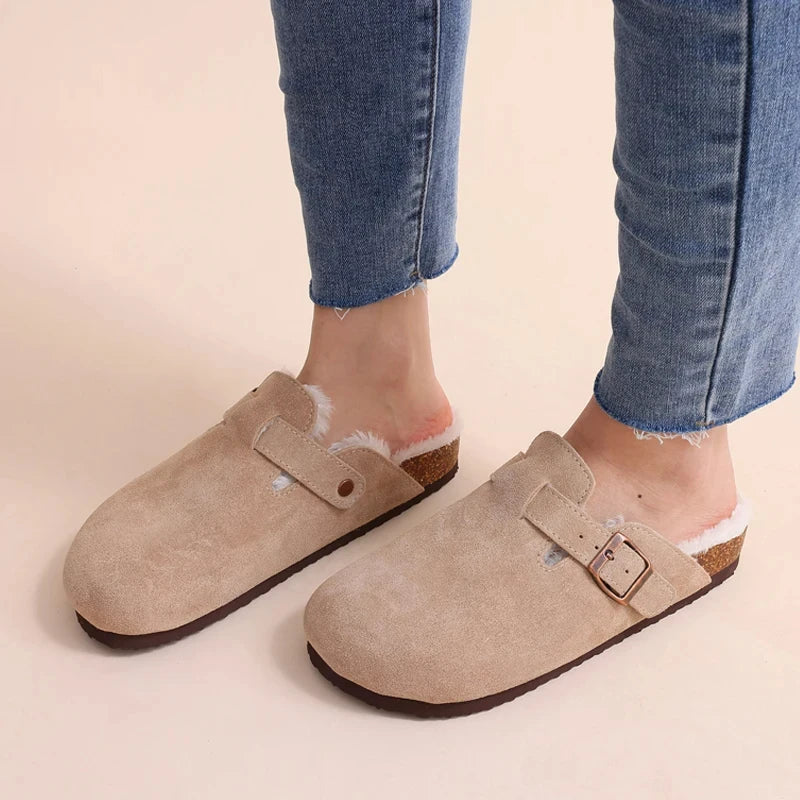 Fur-Lined Clogs - Infinite Choice Marketplace