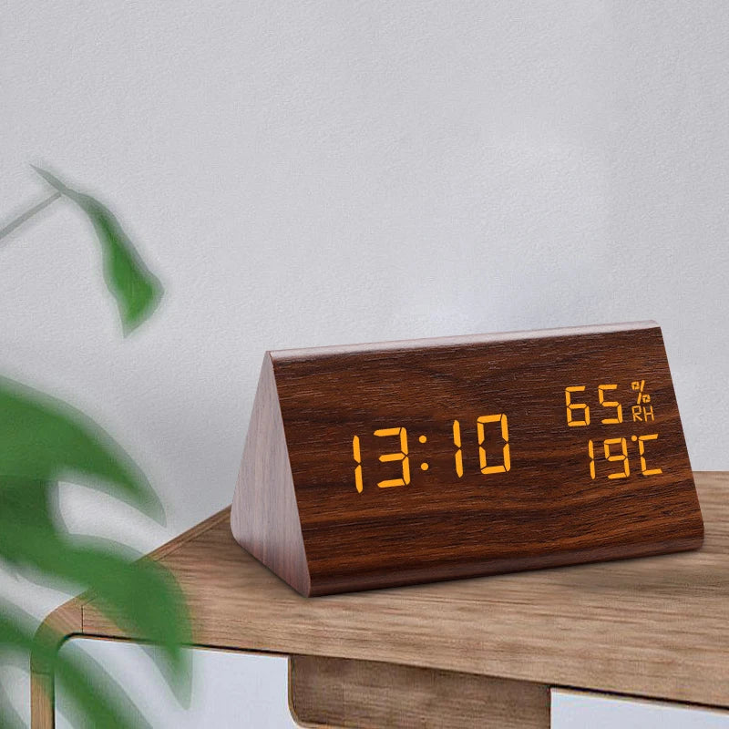 Digital Clock LED Wooden Alarm Clock - Infinite Choice Marketplace